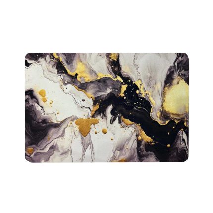 Super Water Absorbent 3D Design Foot Mat for Bathroom, Kitchen, and Living Room